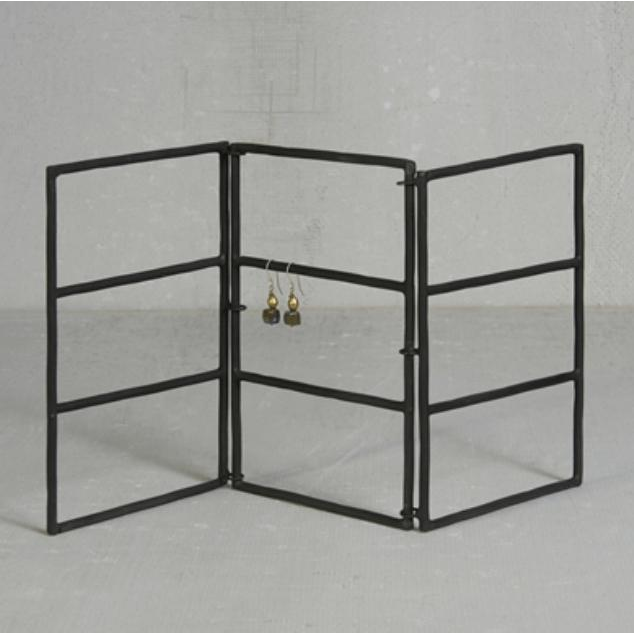 Maddox Forged Iron Jewelry Display, Black - Zinnias Gift Boutique