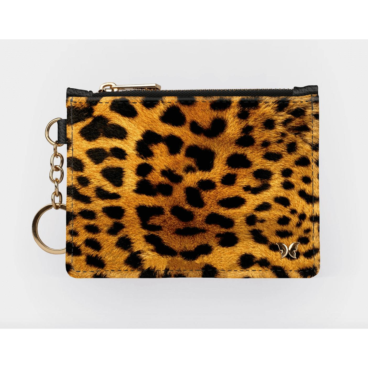 Leopard Keychain Wallet - Zinnias Gift Boutique