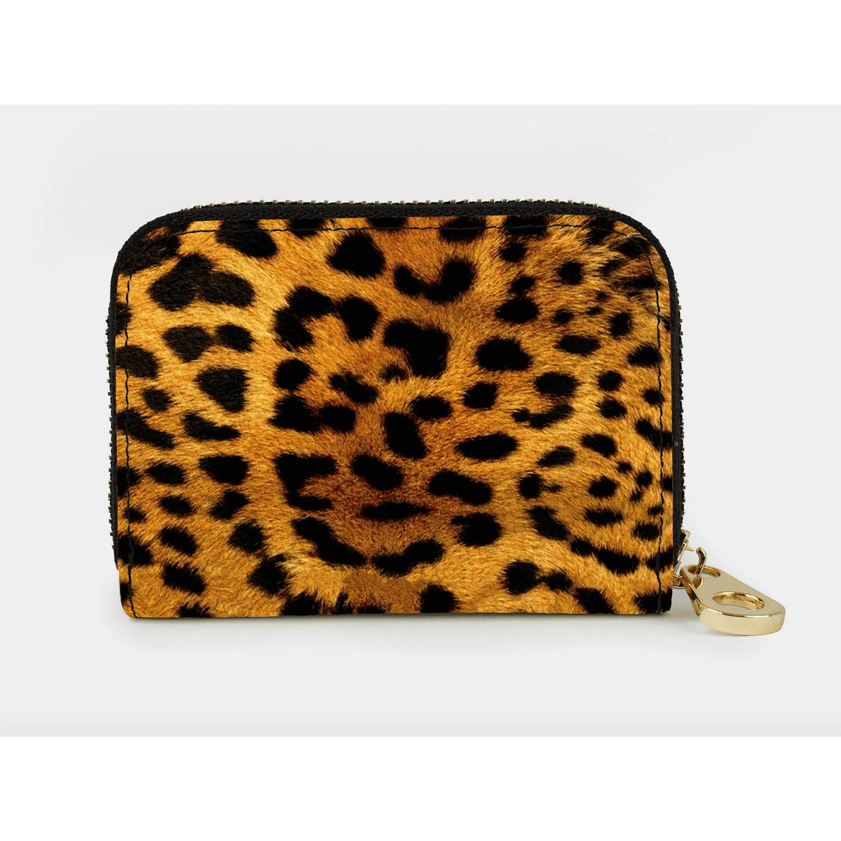 Leopard Zippered Wallet - Zinnias Gift Boutique