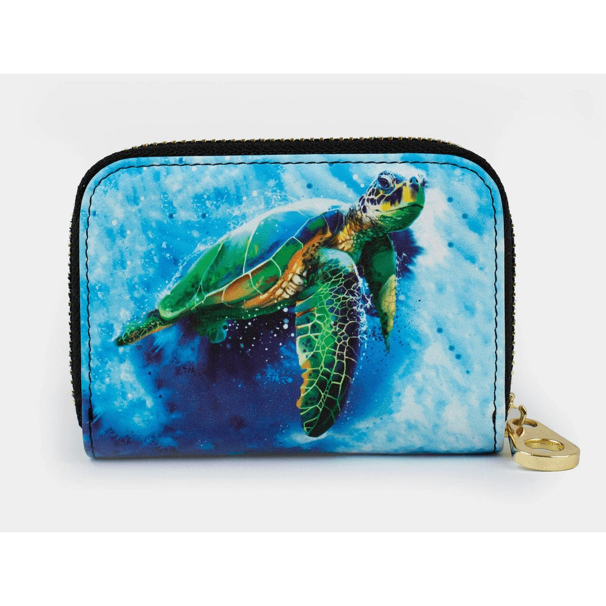 Sea Turtle Zippered Wallet - Zinnias Gift Boutique