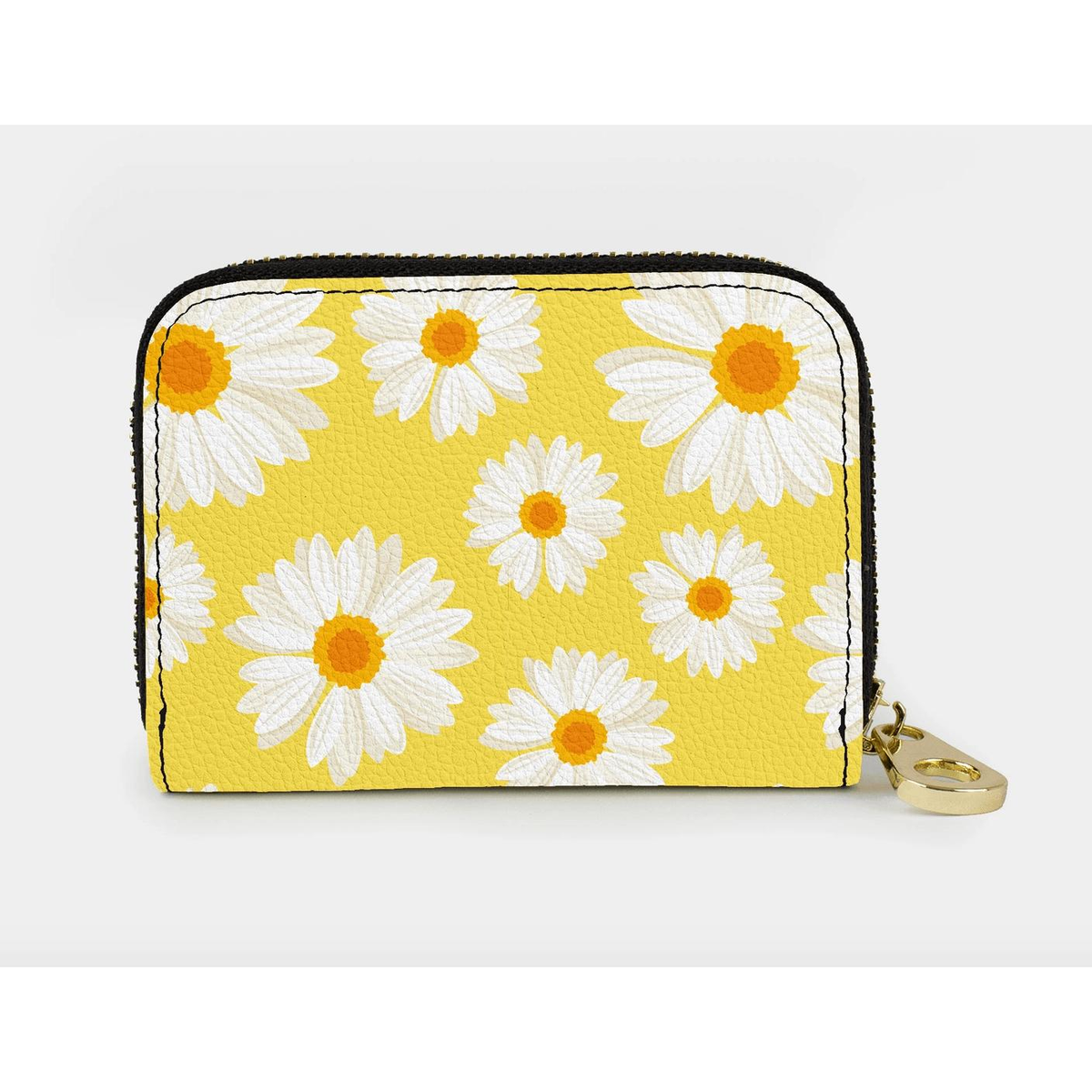 Yellow Daisies Zippered Wallet - Zinnias Gift Boutique