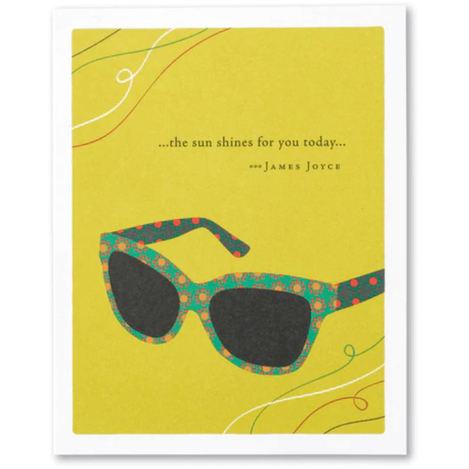 The sun shines for you today - Zinnias Gift Boutique
