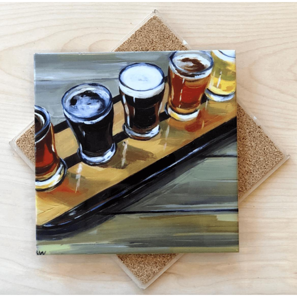 Beer Flight Trivet - Zinnias Gift Boutique