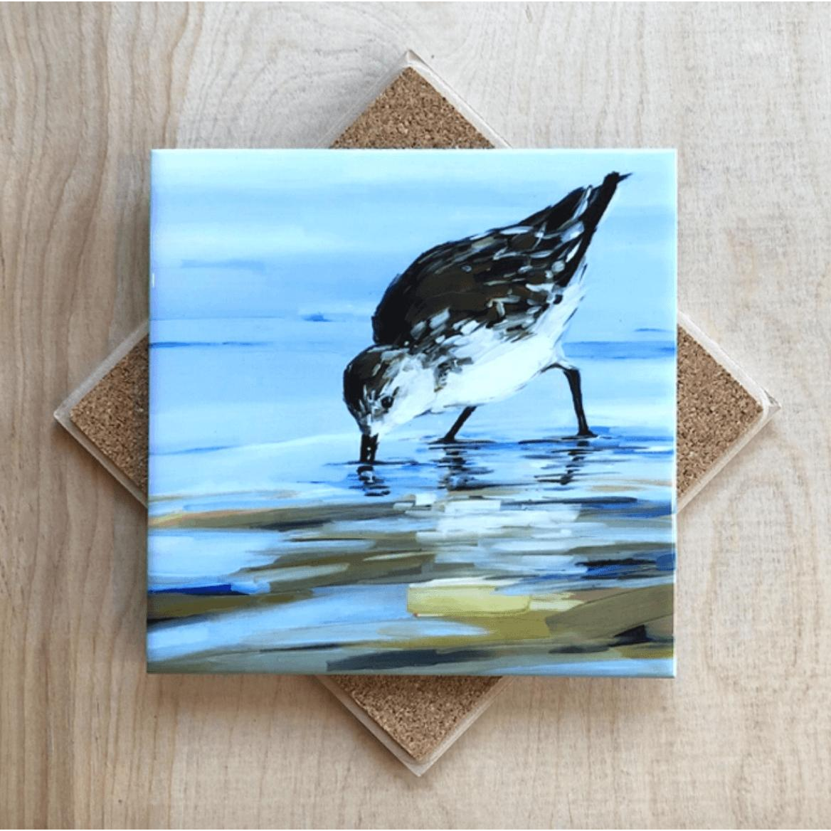 Piper in Blues Trivet - Zinnias Gift Boutique