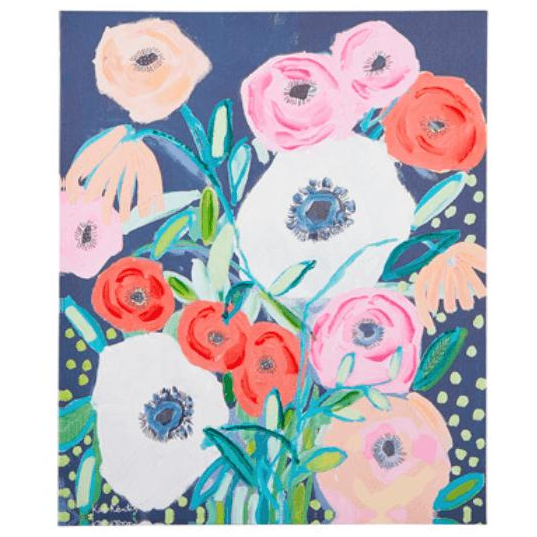 Floral Wall Art - Zinnias Gift Boutique