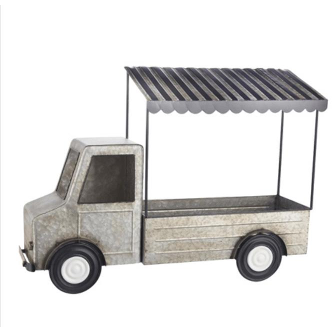 29" Wall Truck - Zinnias Gift Boutique