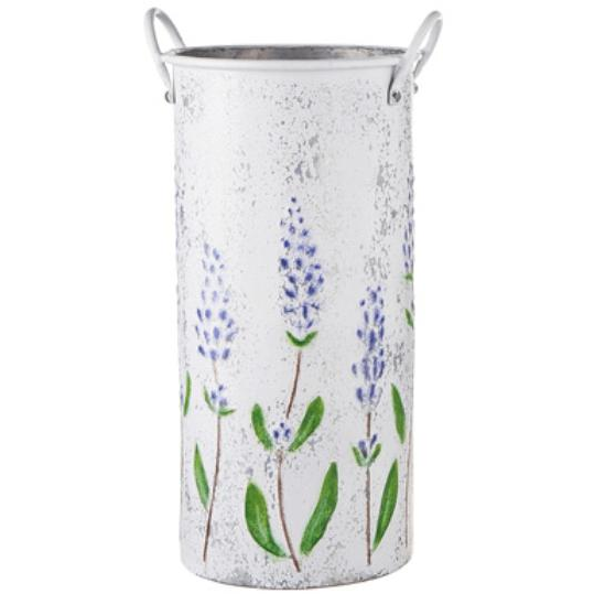 Lavender Embossed Container - Zinnias Gift Boutique