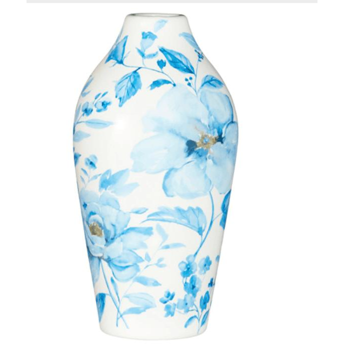 Watercolor Vase - Zinnias Gift Boutique