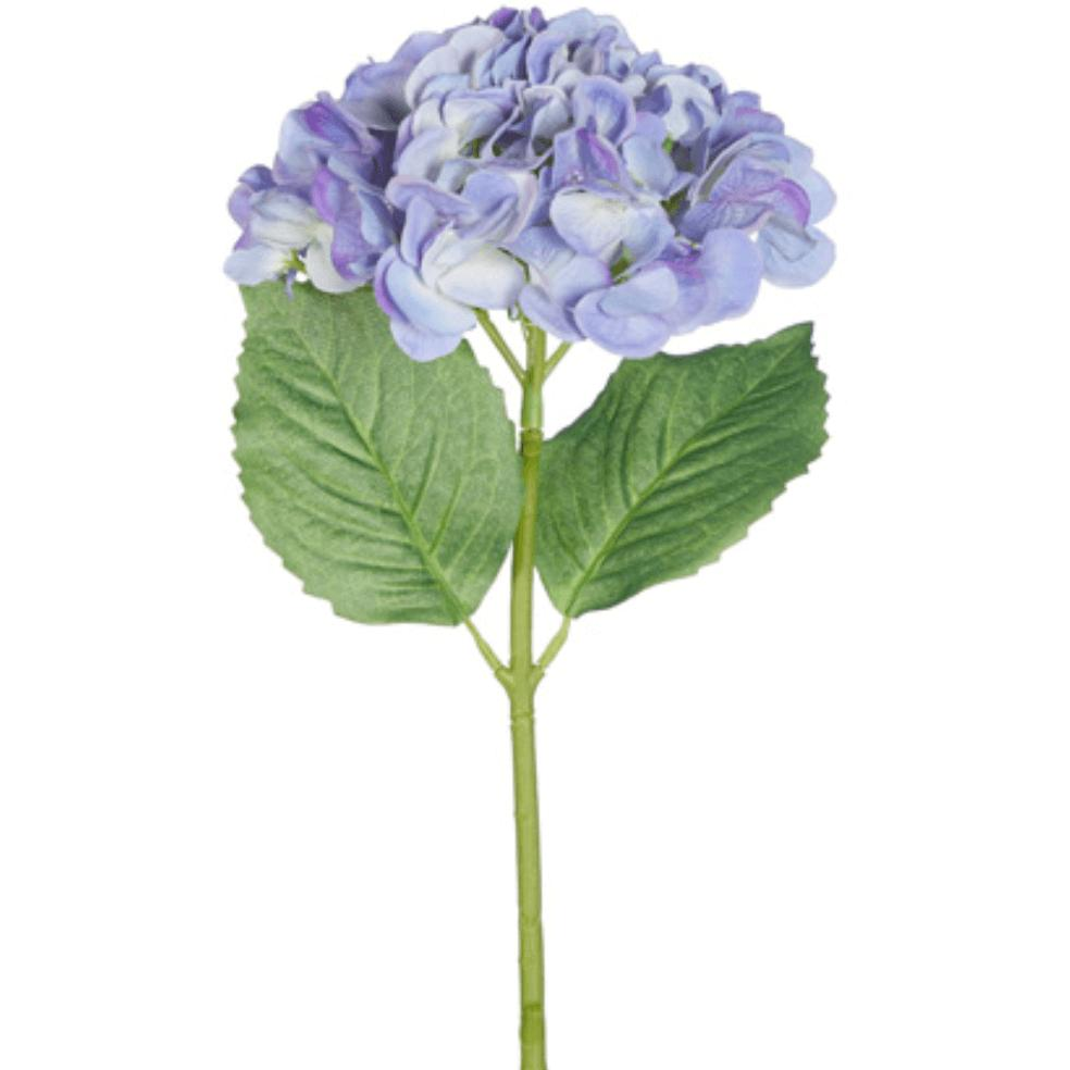Real Touch Blue Hydrangea Stem - Zinnias Gift Boutique