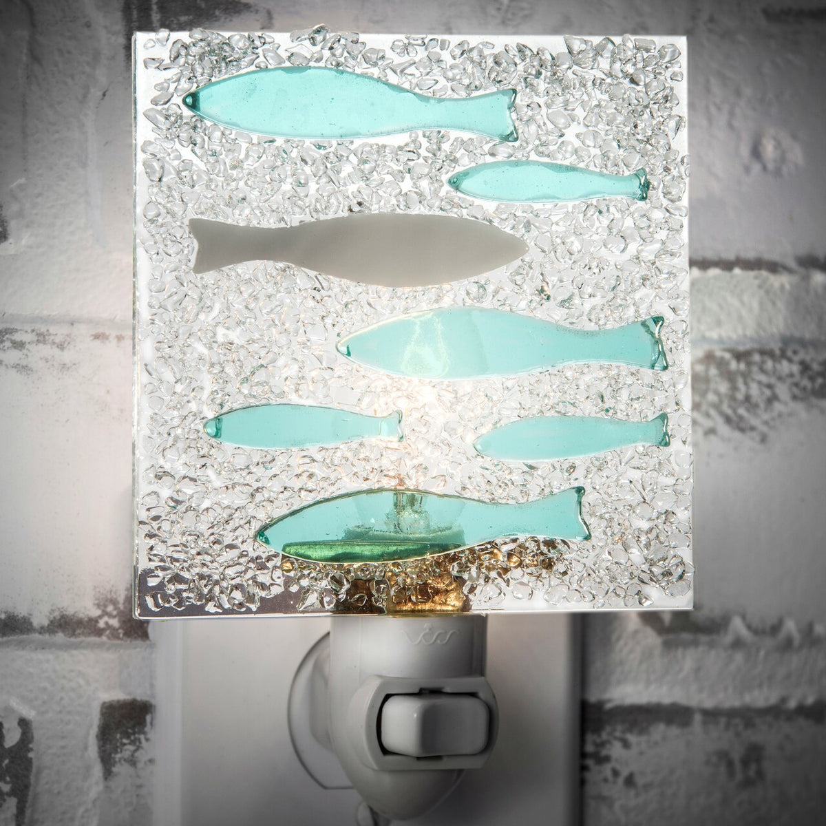 Swimming Against the Current Night Light - Zinnias Gift Boutique