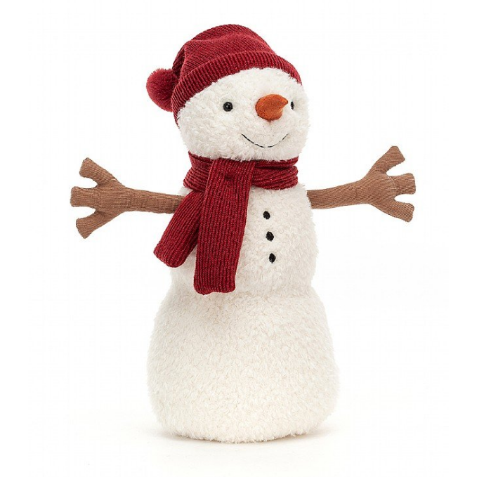 Teddy Snowman Large - Zinnias Gift Boutique