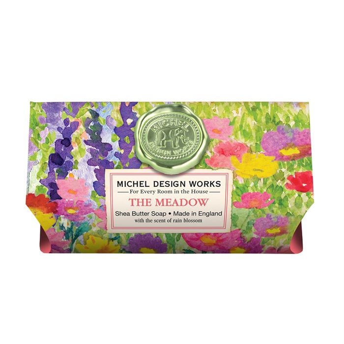 The Meadow Large Bath Soap Bar - Zinnias Gift Boutique