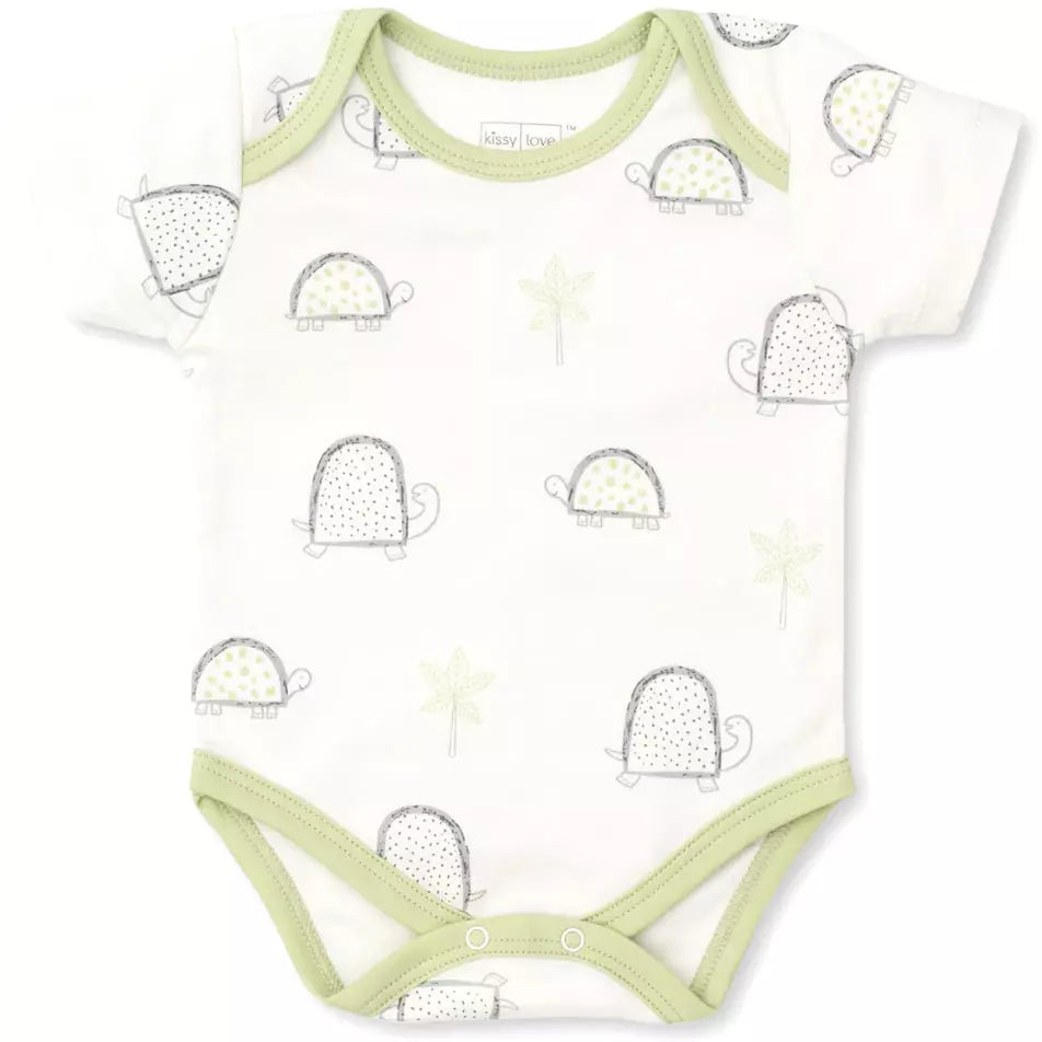 Turtles Short Sleeve Bodysuit - Zinnias Gift Boutique