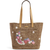 Front Pocket Straw Tote Bag - Zinnias Gift Boutique
