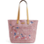 Front Pocket Straw Tote Bag - Zinnias Gift Boutique