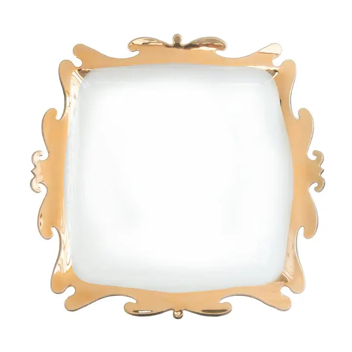 15" Square Platter - Zinnias Gift Boutique
