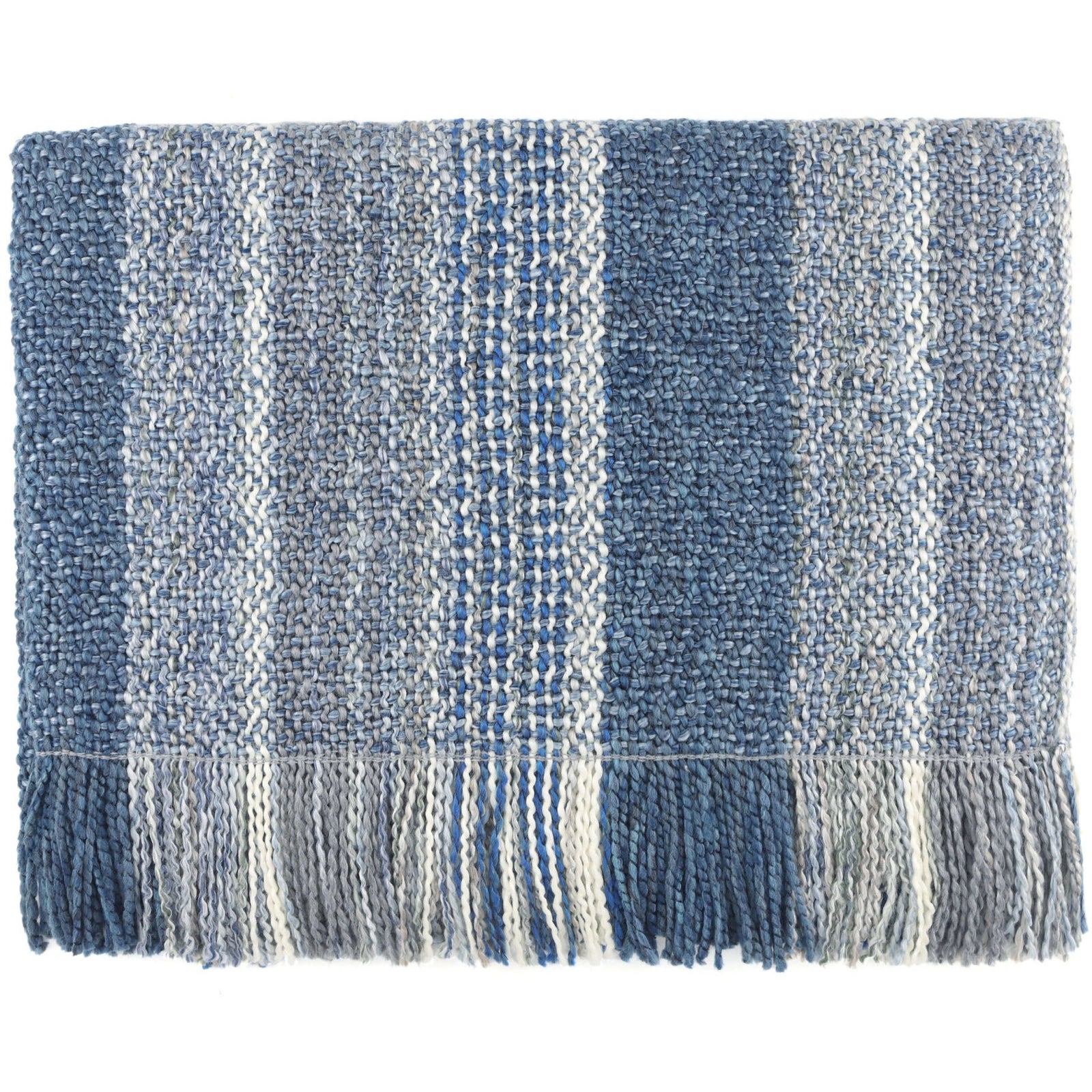 Dover Throw - Denim - Zinnias Gift Boutique