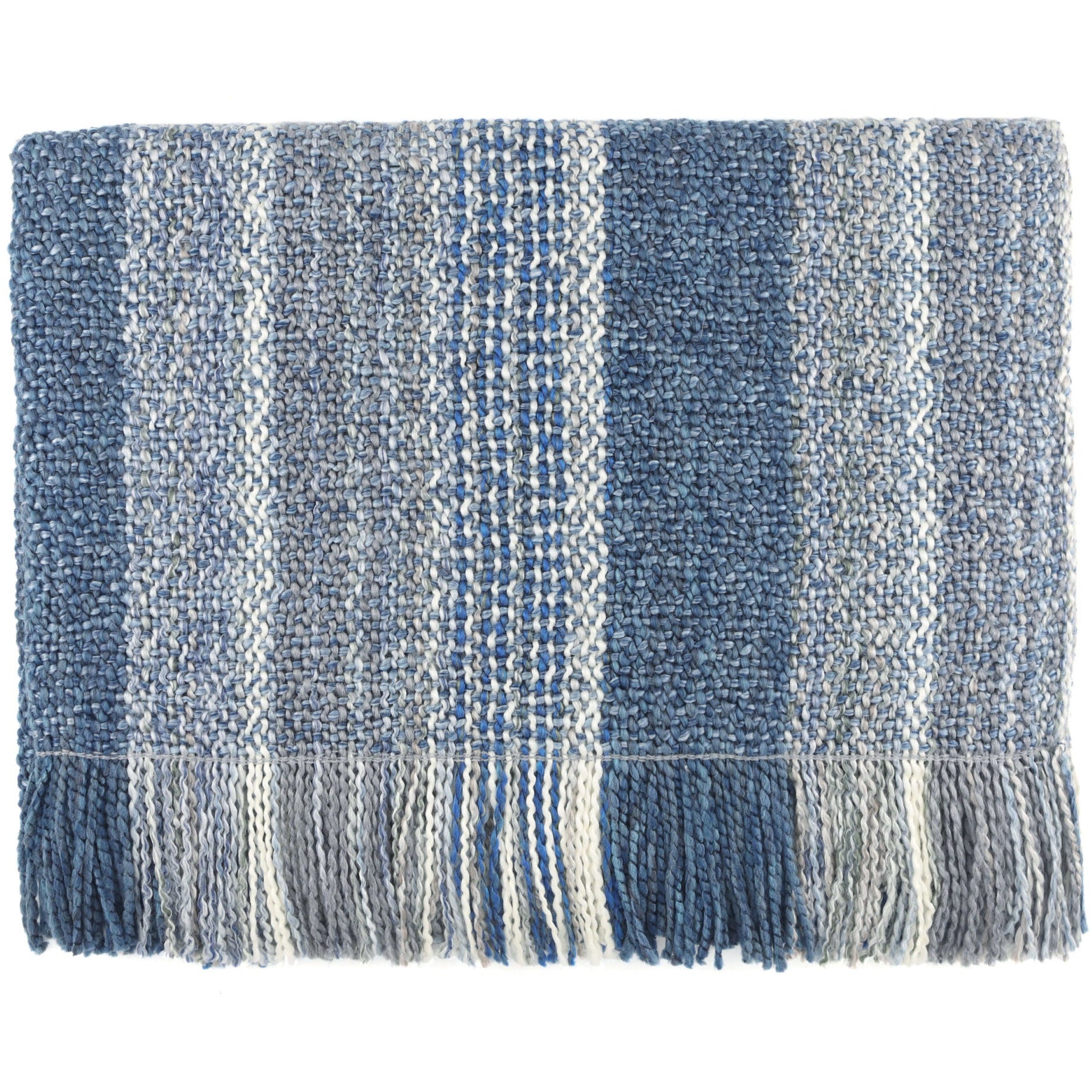 Dover Throw - Denim - Zinnias Gift Boutique