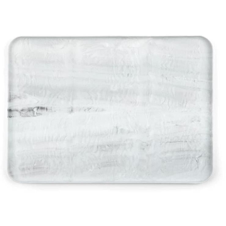 Marble children's tray by Bella Tunno for babies and toddlers, featuring a smooth surface and raised edges for mealtime.