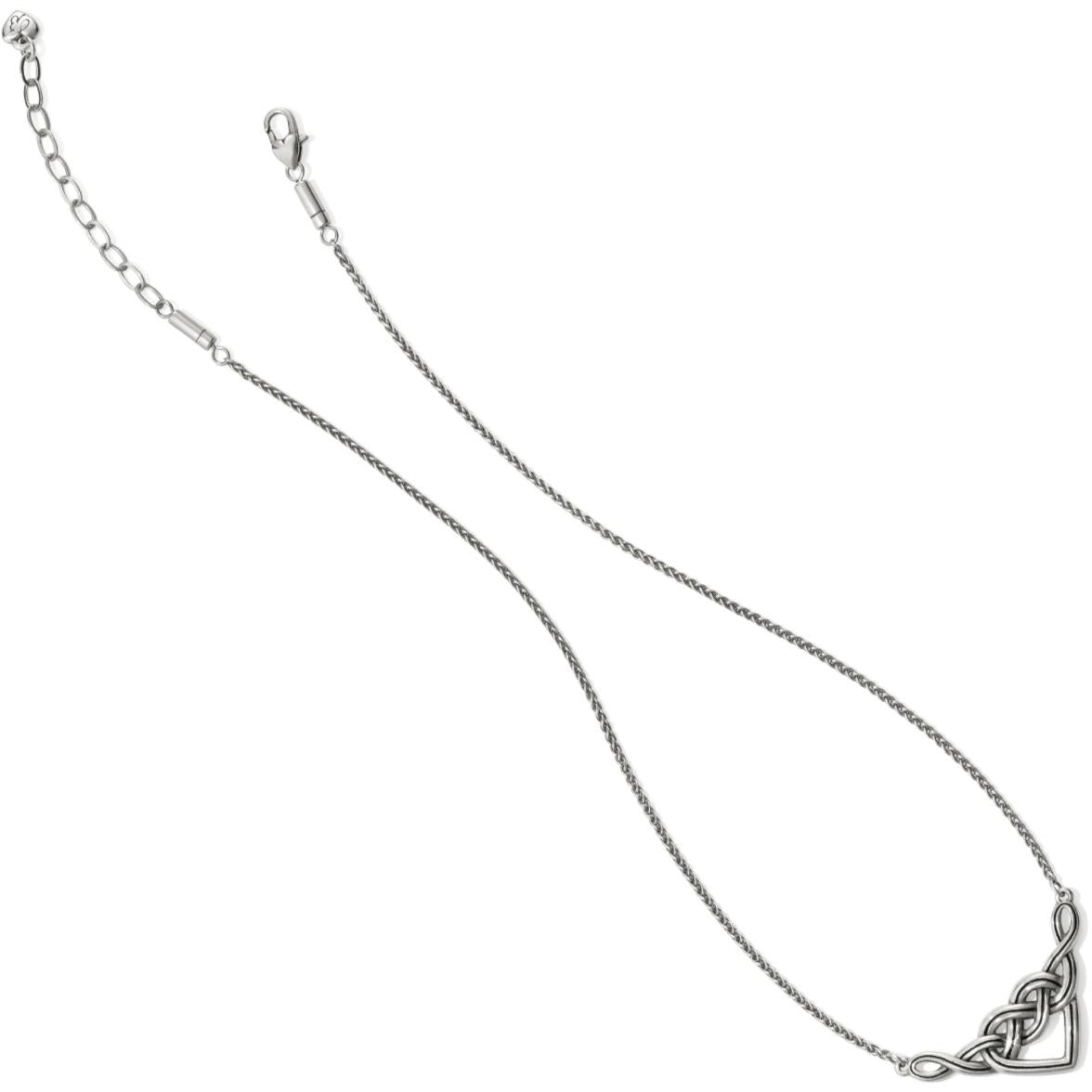 Interlok V Heart Necklace - Zinnias Gift Boutique