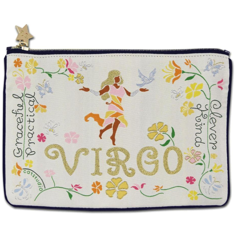 Virgo Astrology Zip Pouch - Zinnias Gift Boutique
