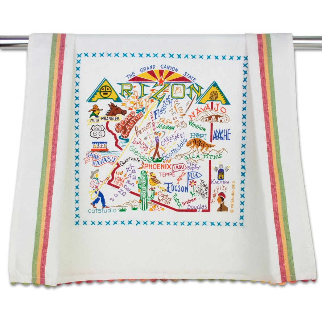 State Dish Towel - Zinnias Gift Boutique