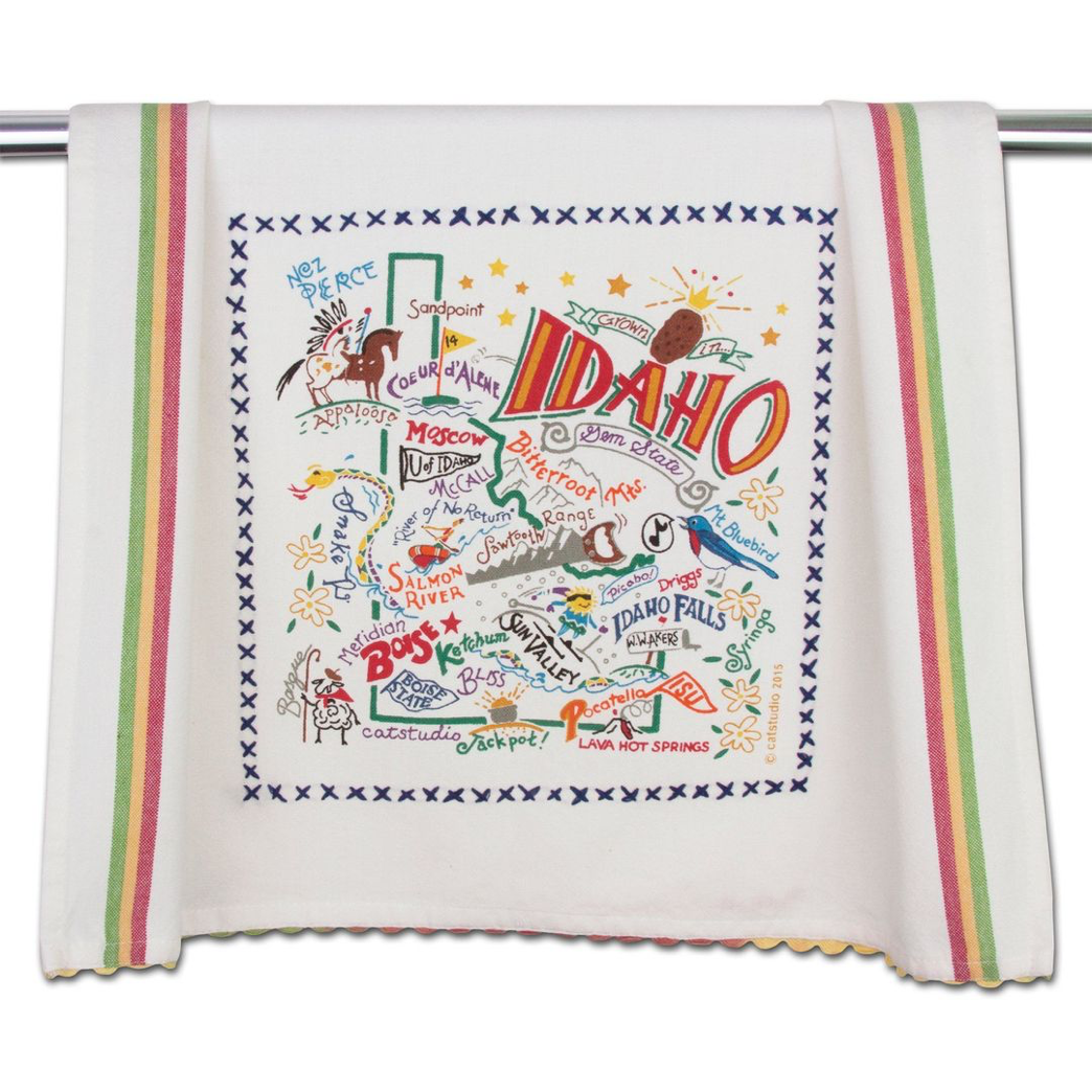 State Dish Towel - Zinnias Gift Boutique