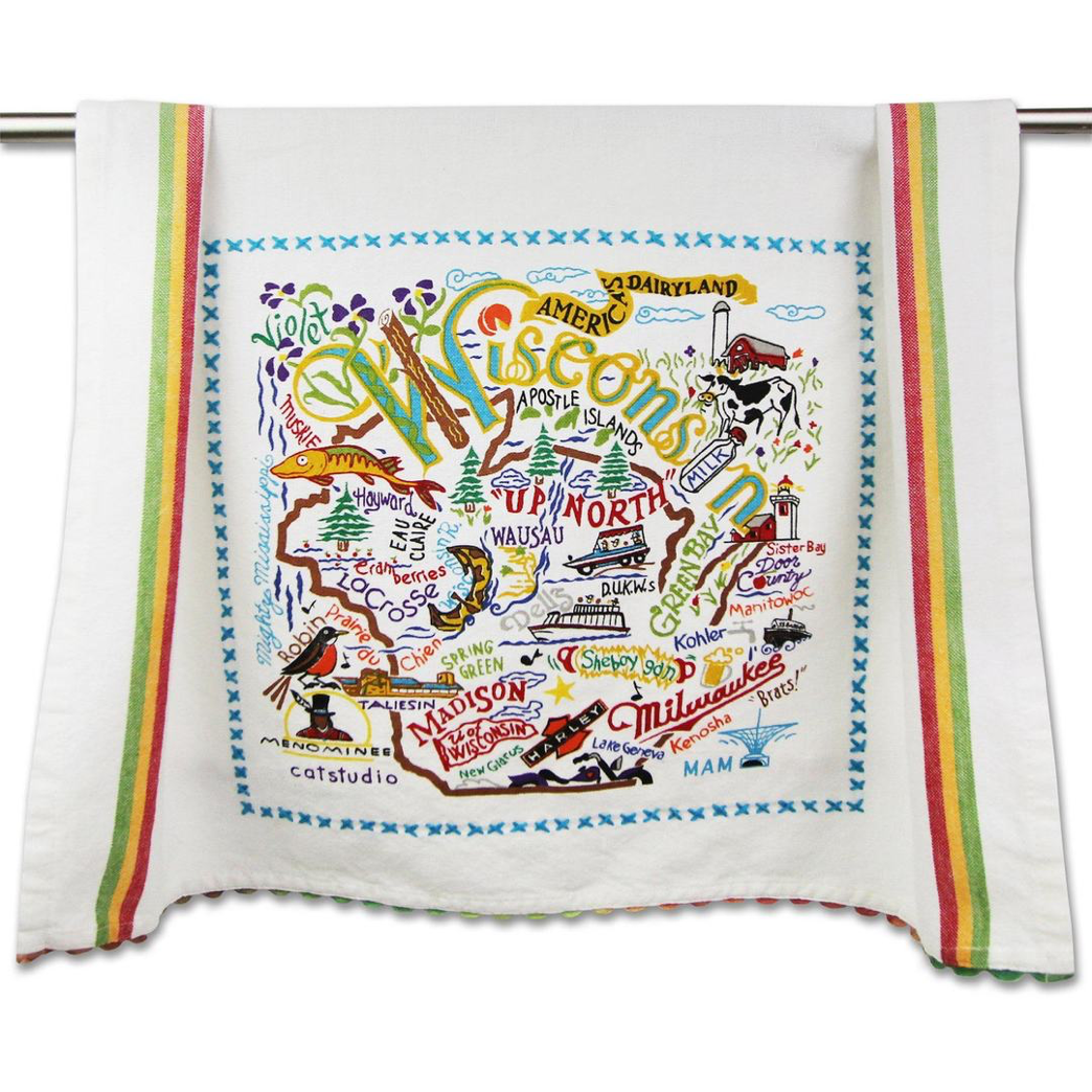 State Dish Towel - Zinnias Gift Boutique