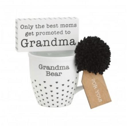 Grandma Mug Sign Set - Zinnias Gift Boutique