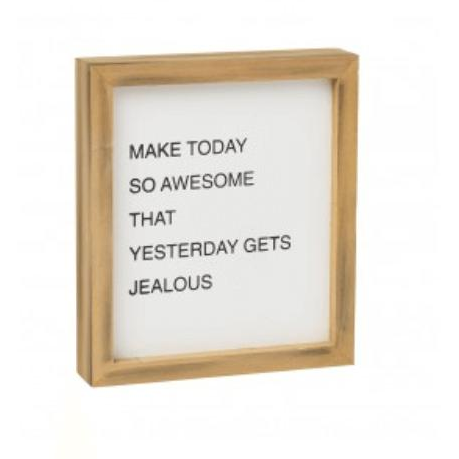 Yesterday Sign - Zinnias Gift Boutique