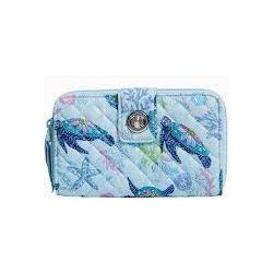 RFID Turnlock Wallet - Zinnias Gift Boutique