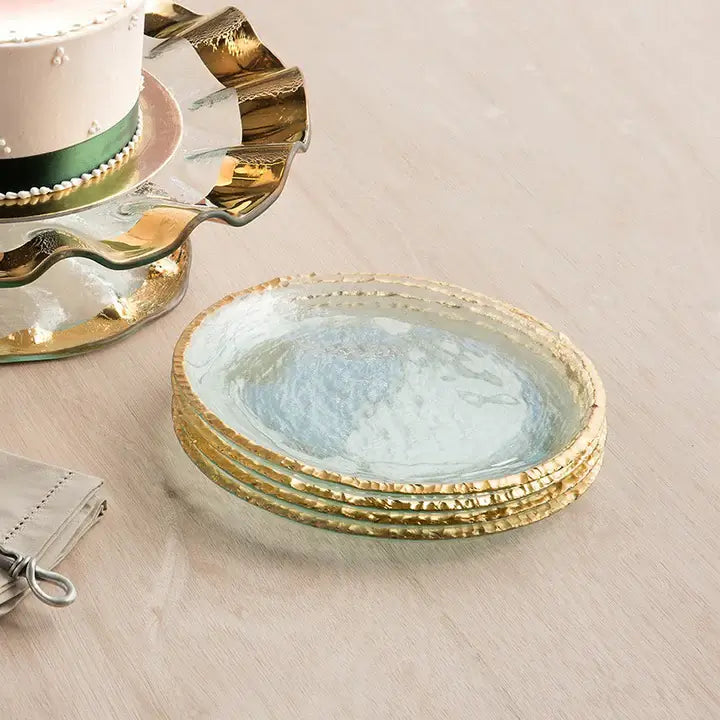 Edgey Salad Plate - Zinnias Gift Boutique