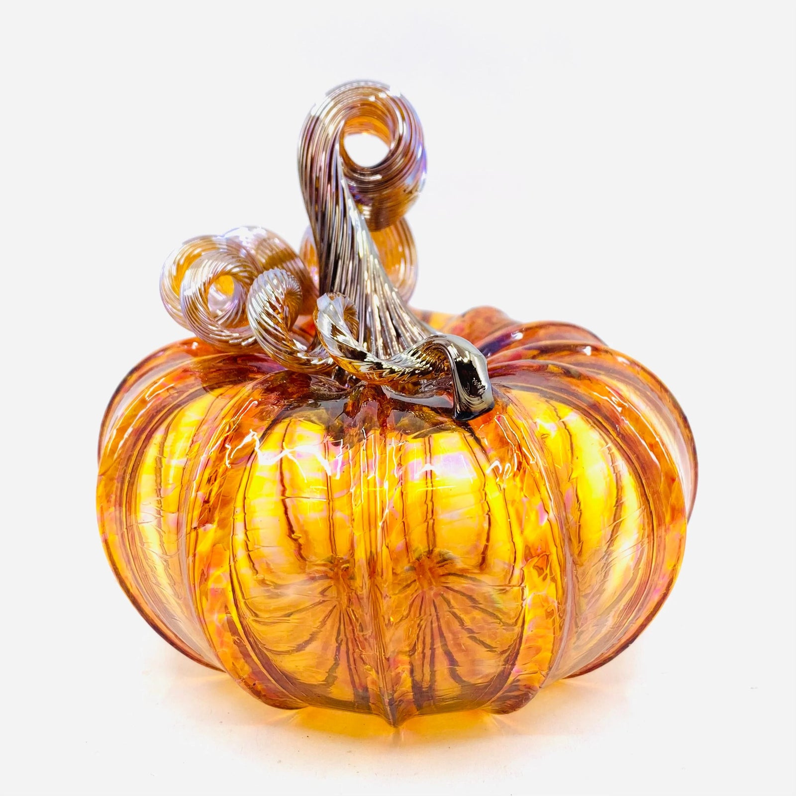 Blown Glass Pumpkin - Zinnias Gift Boutique