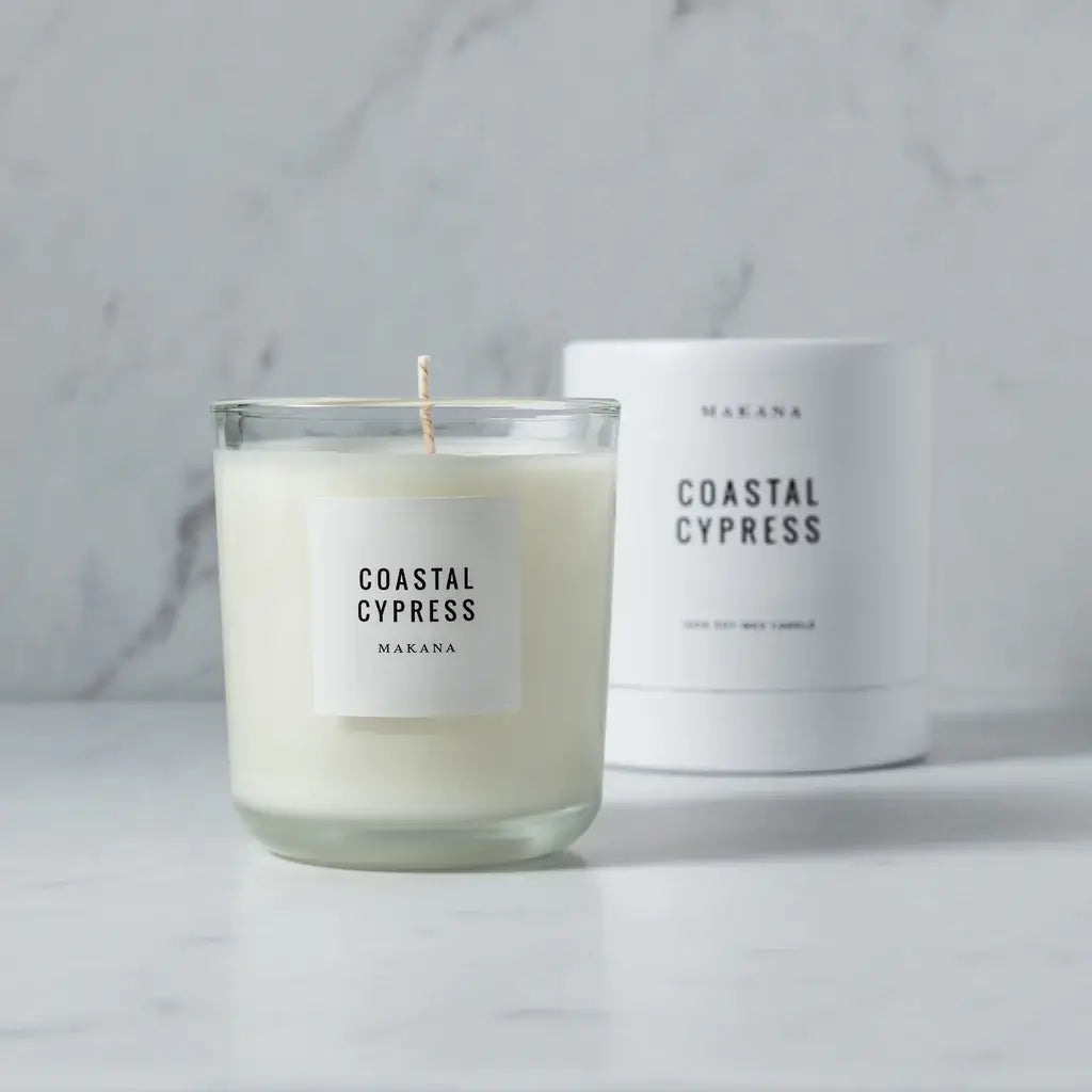 Coastal Cypress - Classic Candle - Zinnias Gift Boutique