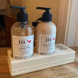 Melamine soap dispenser retired - Zinnias Gift Boutique