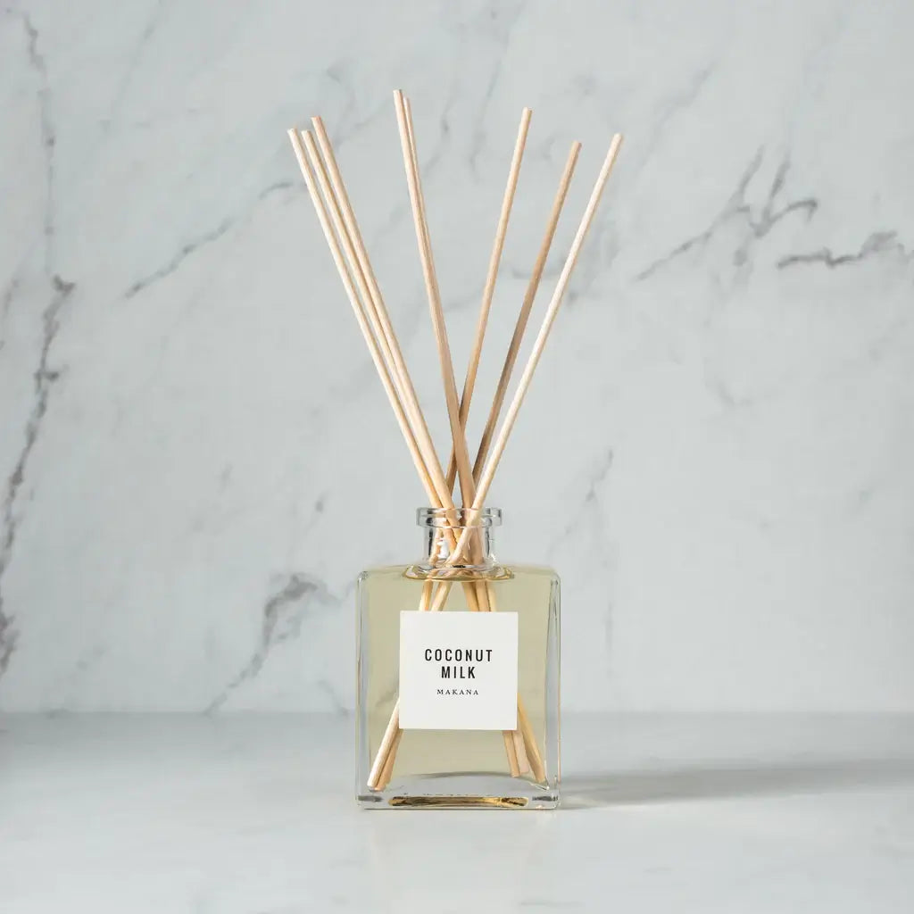 Coconut Milk Reed Diffuser - Zinnias Gift Boutique