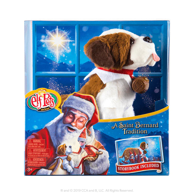 Elf on The Shelf Pet&#39;s Bernard - Zinnias Gift Boutique