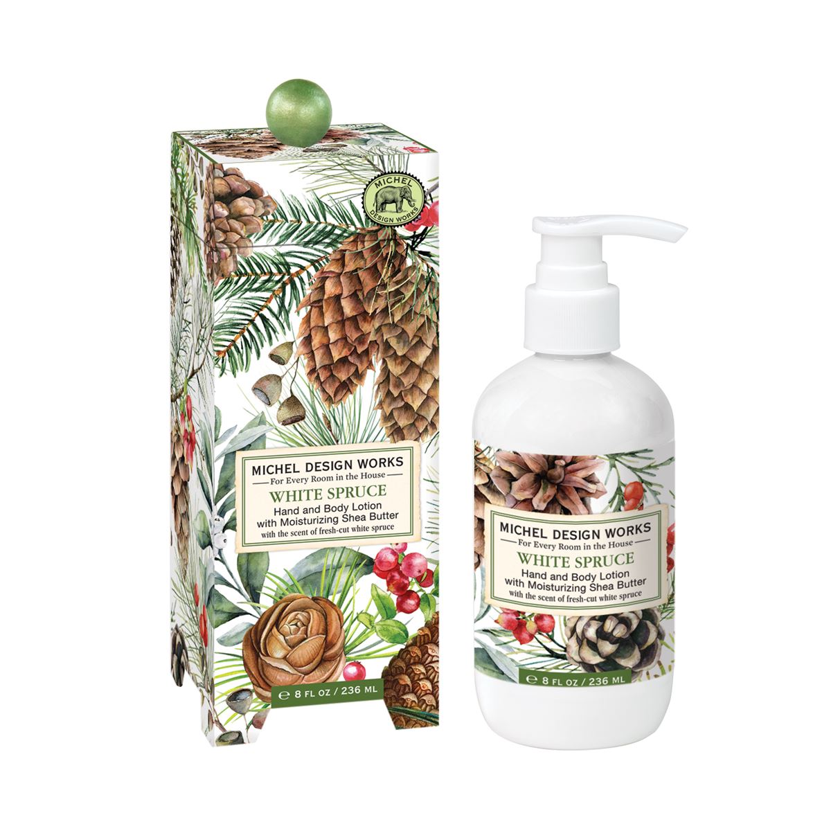 White Spruce Lotion - Zinnias Gift Boutique