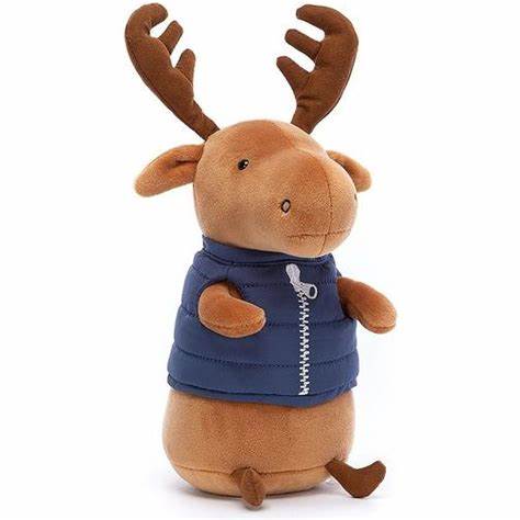 Campfire Critter Moose JellyCat - Zinnias Gift Boutique