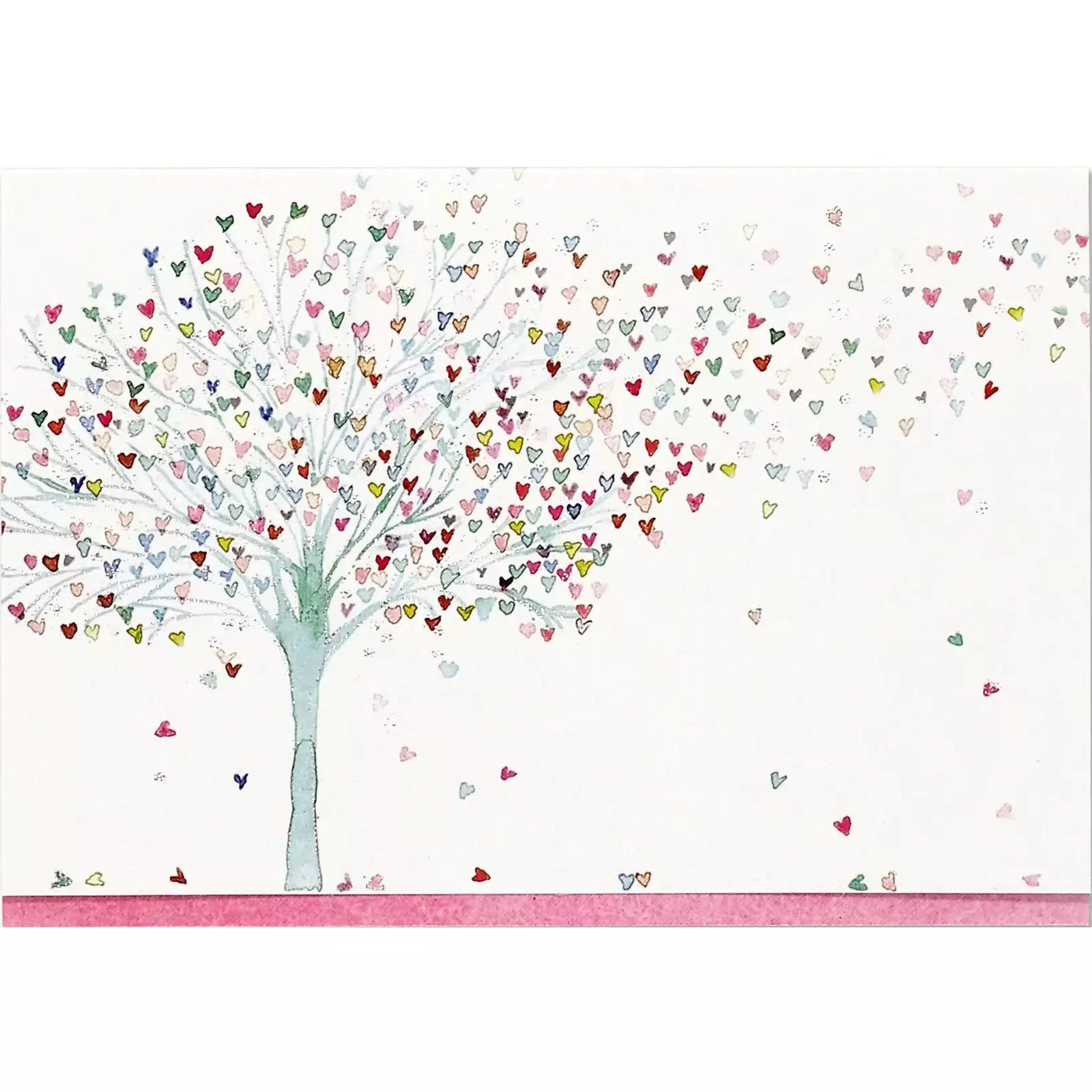 Tree of Hearts Note Cards - Zinnias Gift Boutique
