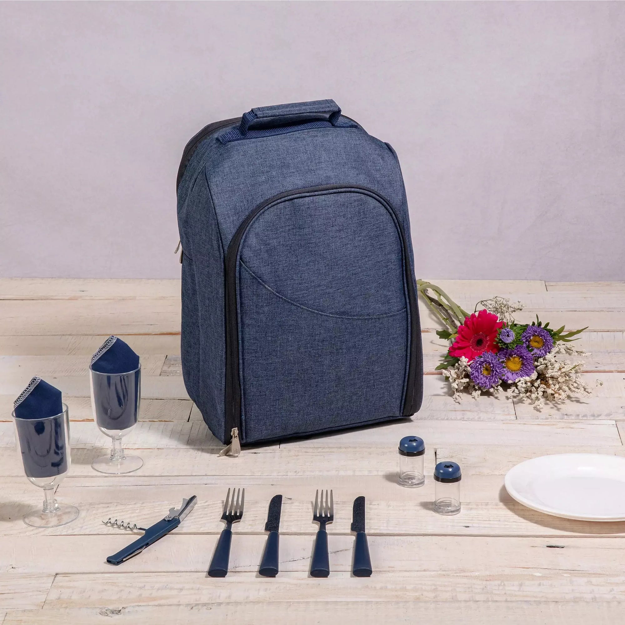PT-Colorado Backpack - Navy Blue - Zinnias Gift Boutique