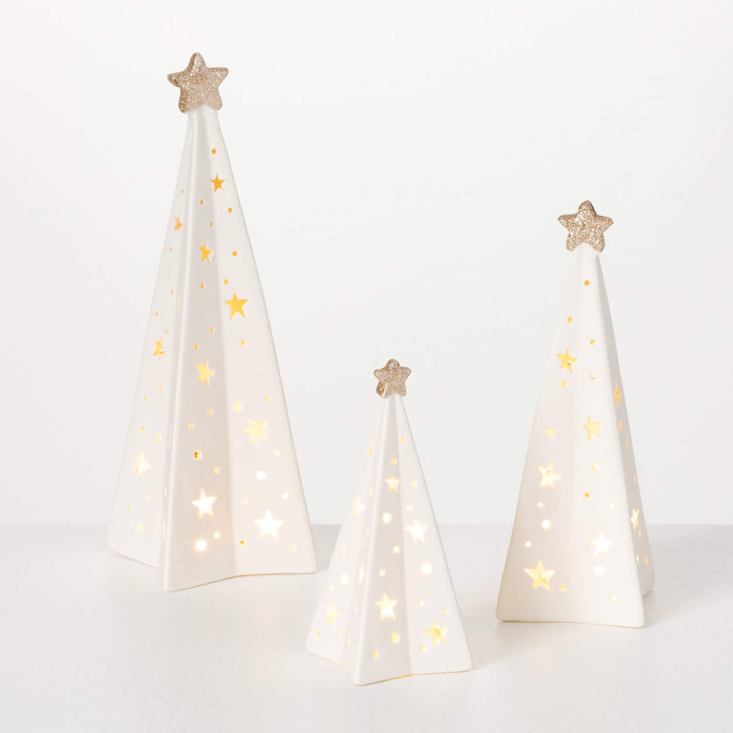 Lighted Tree Scene - Zinnias Gift Boutique