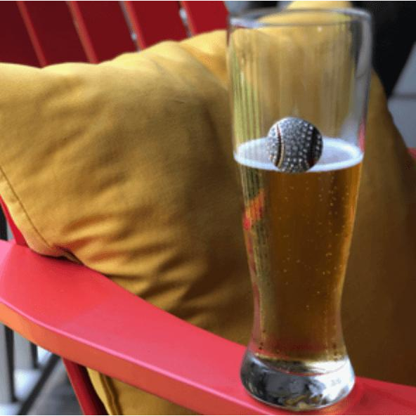 Baseball Pilsner - Zinnias Gift Boutique