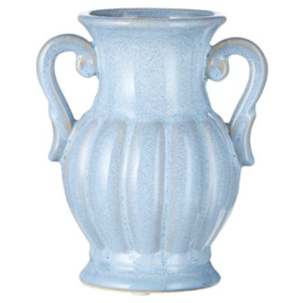 Flute Handled Vase - Zinnias Gift Boutique