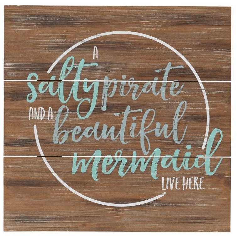 Salty Pirate Sign - Zinnias Gift Boutique