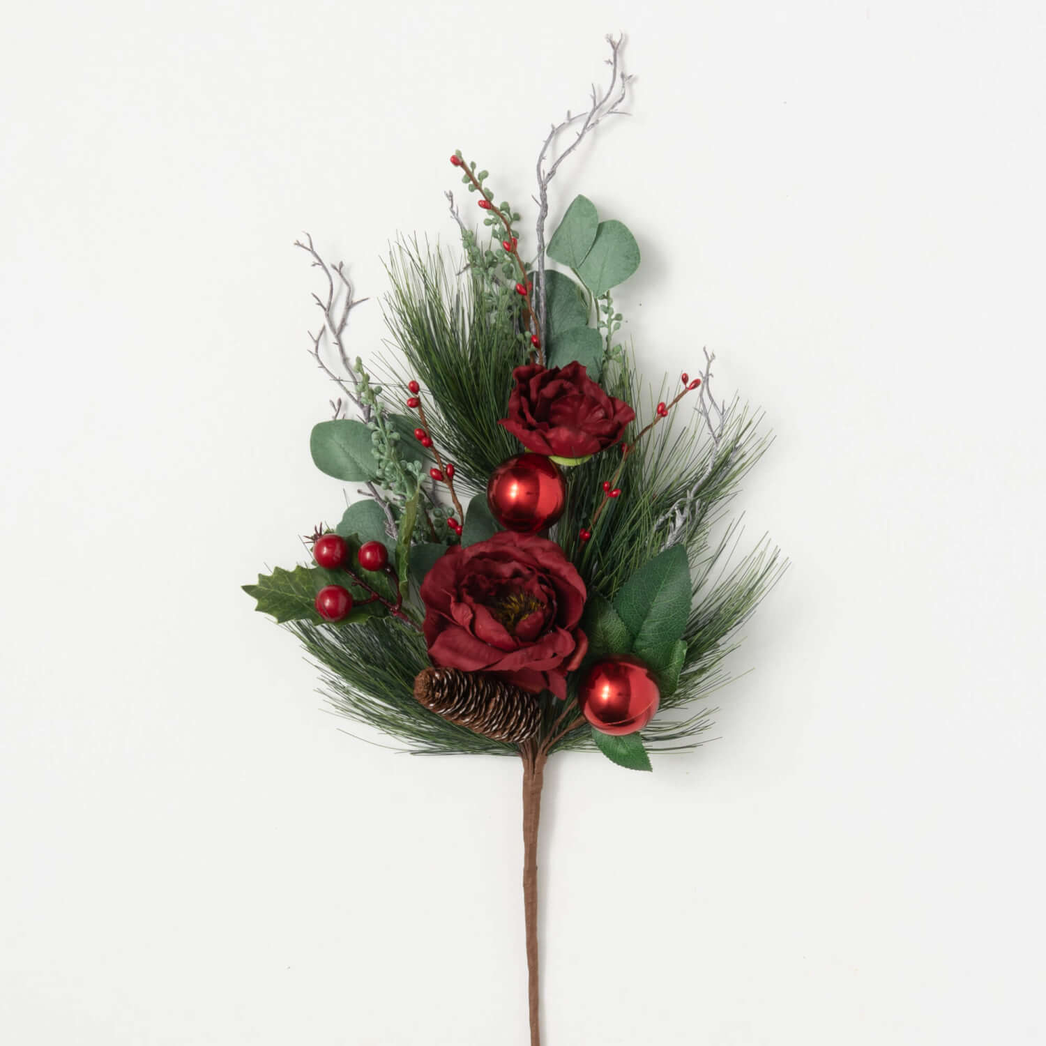 Eucalyptus/Rose Spray - Zinnias Gift Boutique