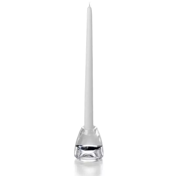 Taper Candle Scent Free 12" Pair - Zinnias Gift Boutique