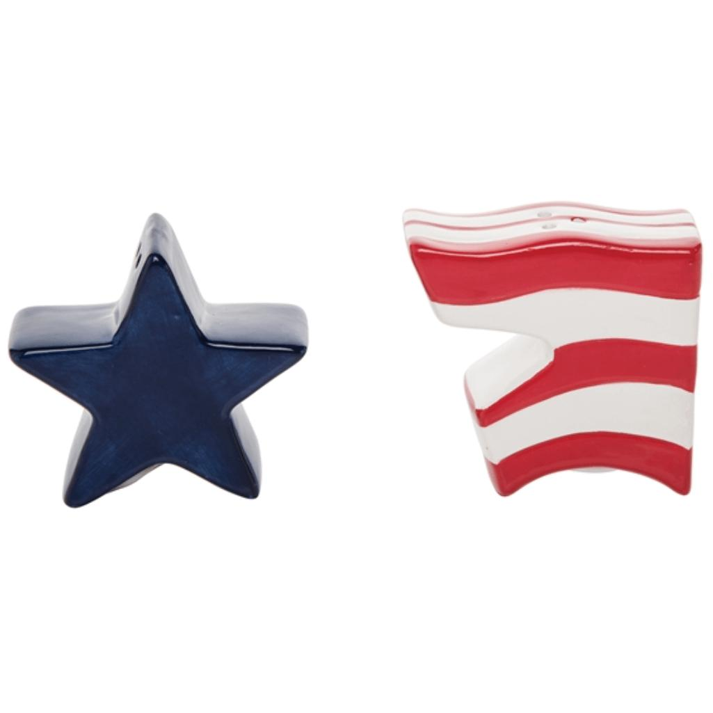 Freedom Flag S&P Shakers - Zinnias Gift Boutique