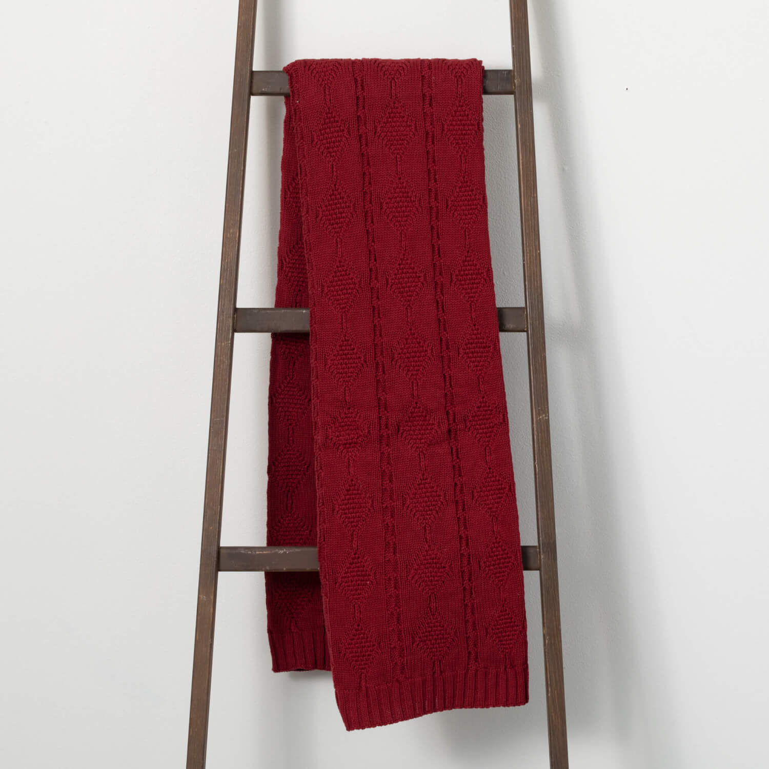 Cable Knit Throw - Zinnias Gift Boutique