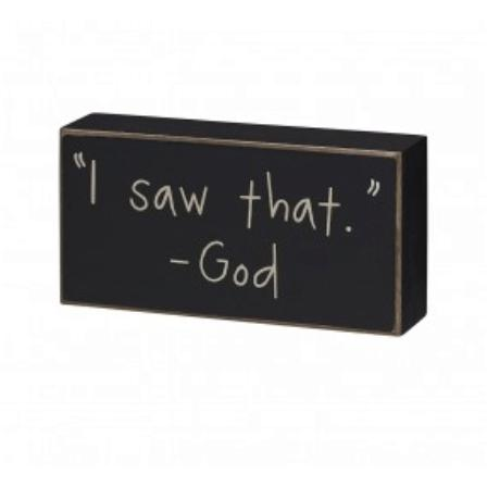 I Saw That - Zinnias Gift Boutique